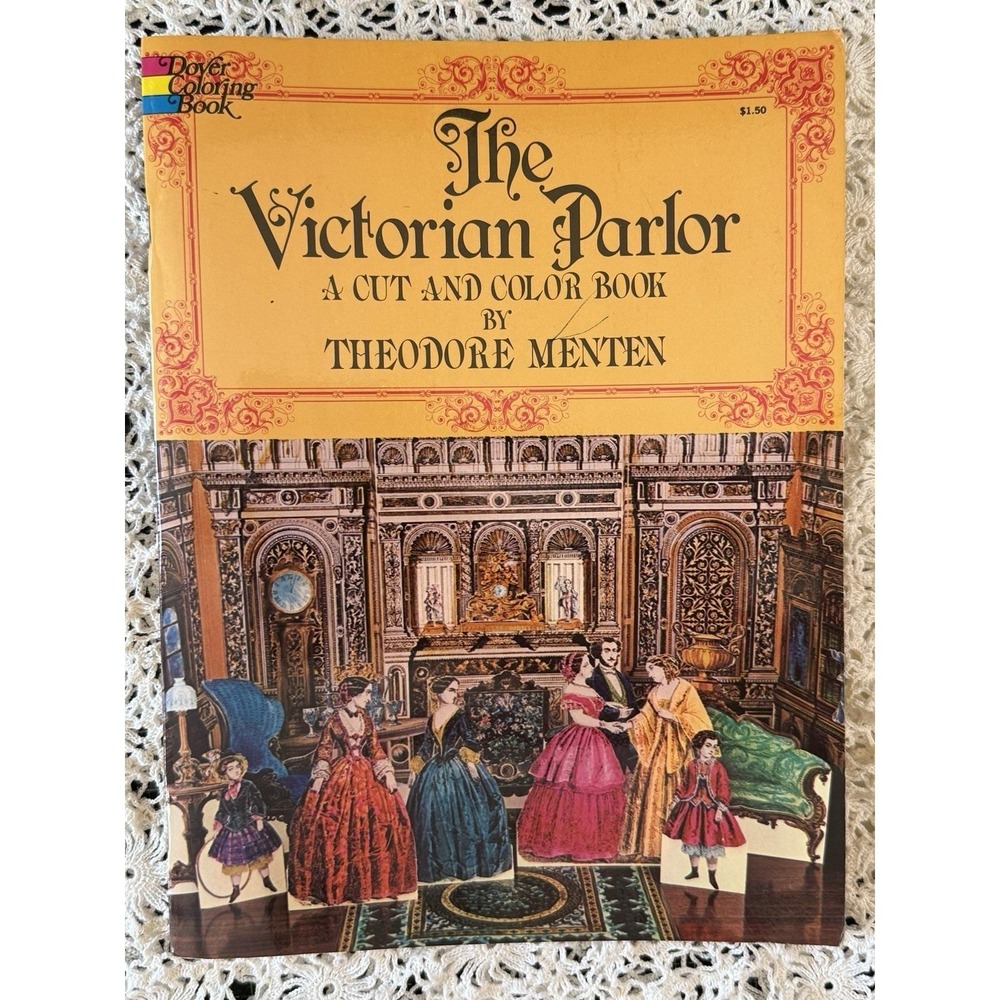 Victorian Parlor: A Cut and Color - Paperback, by Menten Theodore - Very Good j